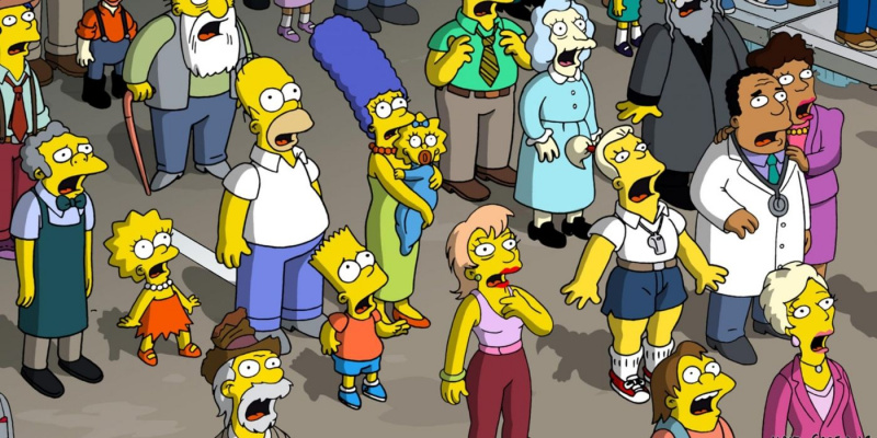   The Simpsons Spingfield Cast Characters Header