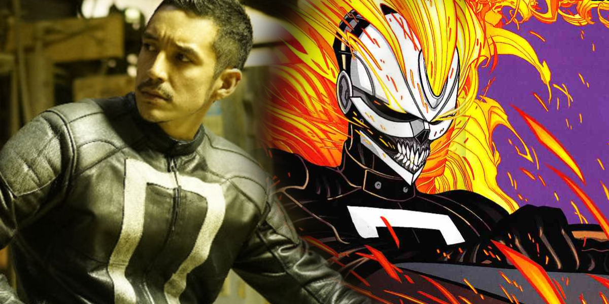 A SHIELD Ghost Rider ügynökei megosztják a BTS Pic-et Robbie Reyes alkotóival