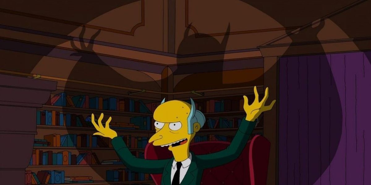 Simpsoni: Bērna kungs ir vairāk nekā briesmīgs priekšnieks - viņš ir CANNIBAL