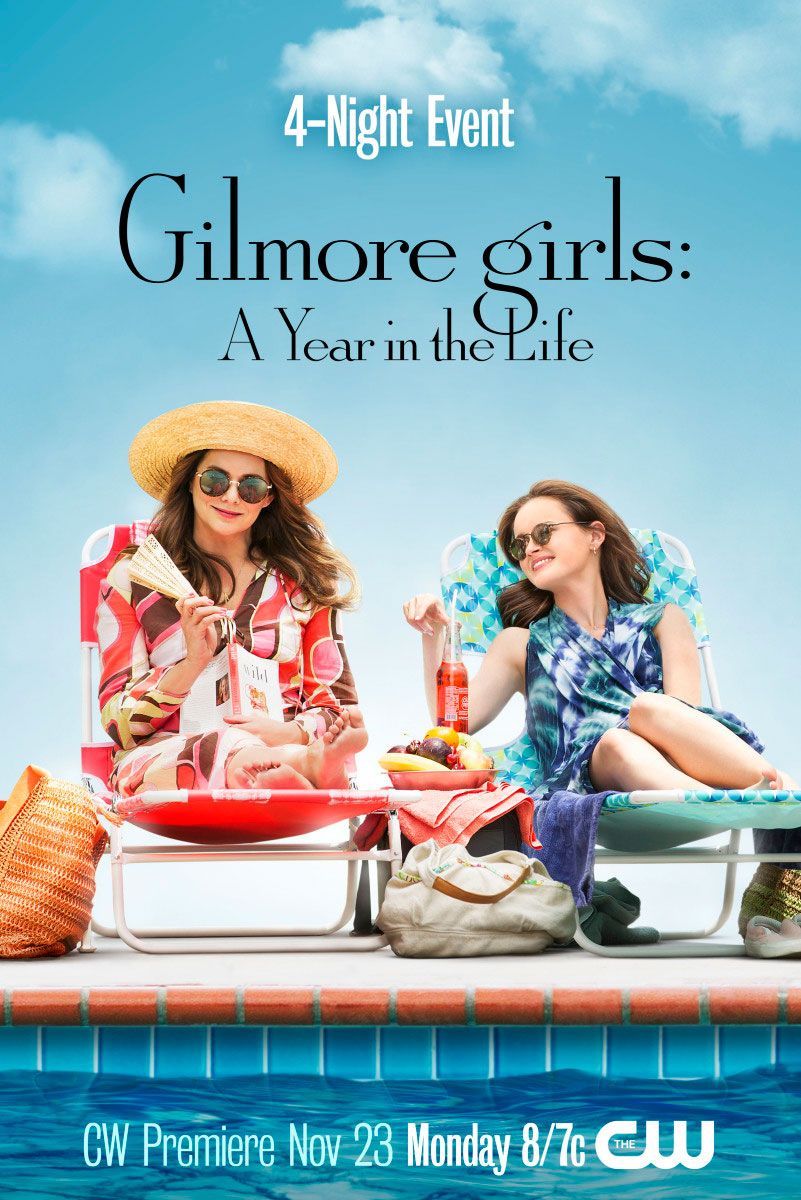 Gilmore Girls: A Year in the Life Drops โปสเตอร์ธีมฤดูร้อน