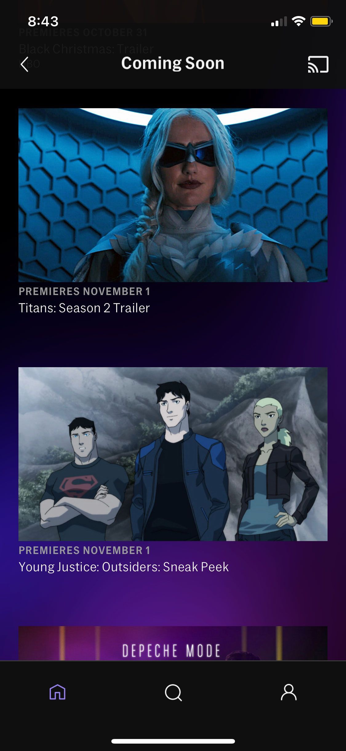 Titans, Young Justice ja Stargirl saavat HBO Maxin debyyttipäivät