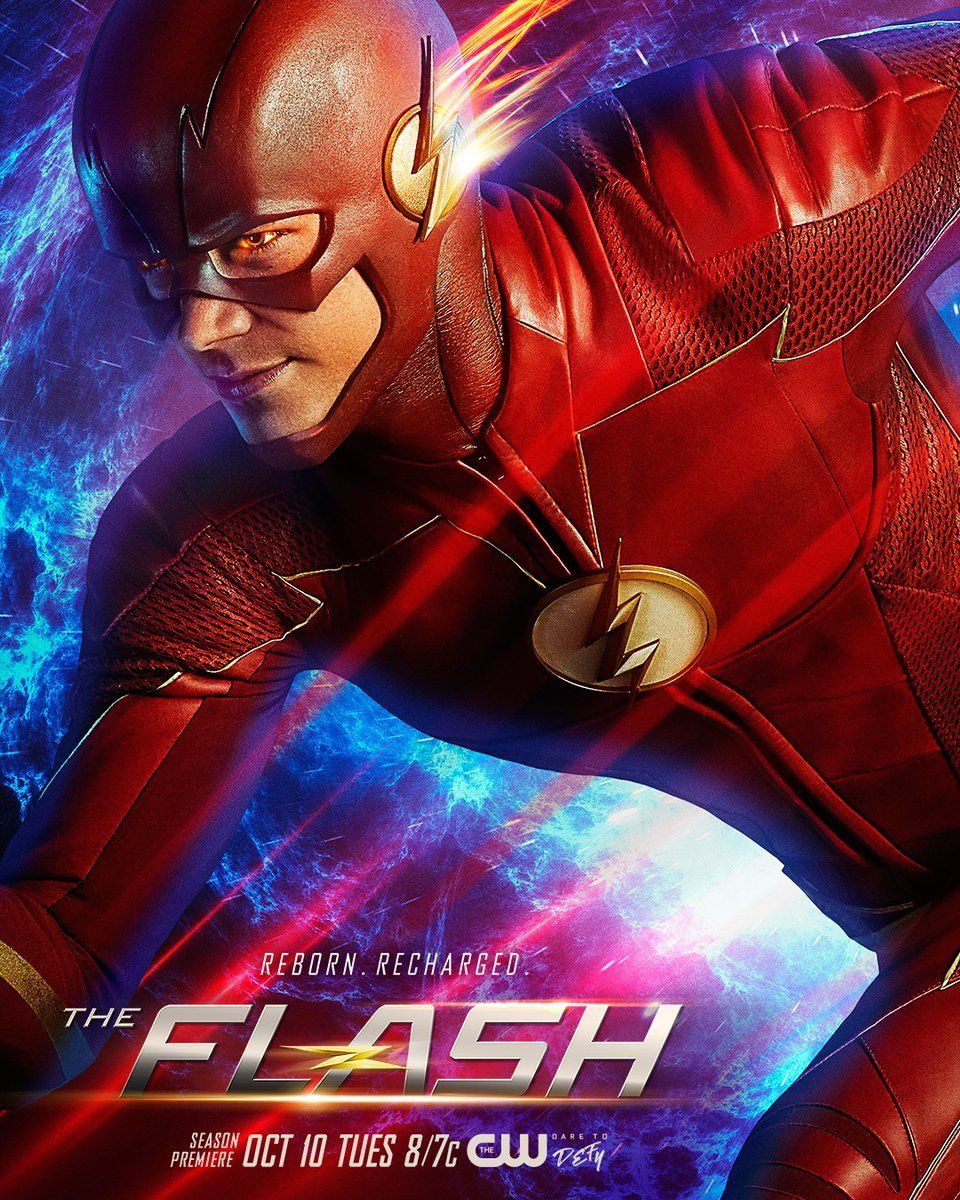 Flash se 'prerodi' in 'napolni' v novem plakatu za 4. sezono