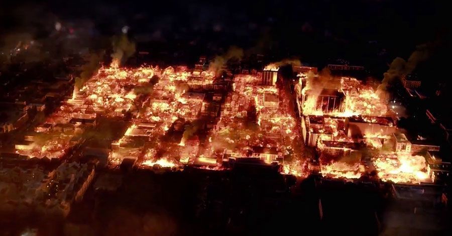 Los Angeles Terbakar di Trailer Baru 'Fear the Walking Dead'