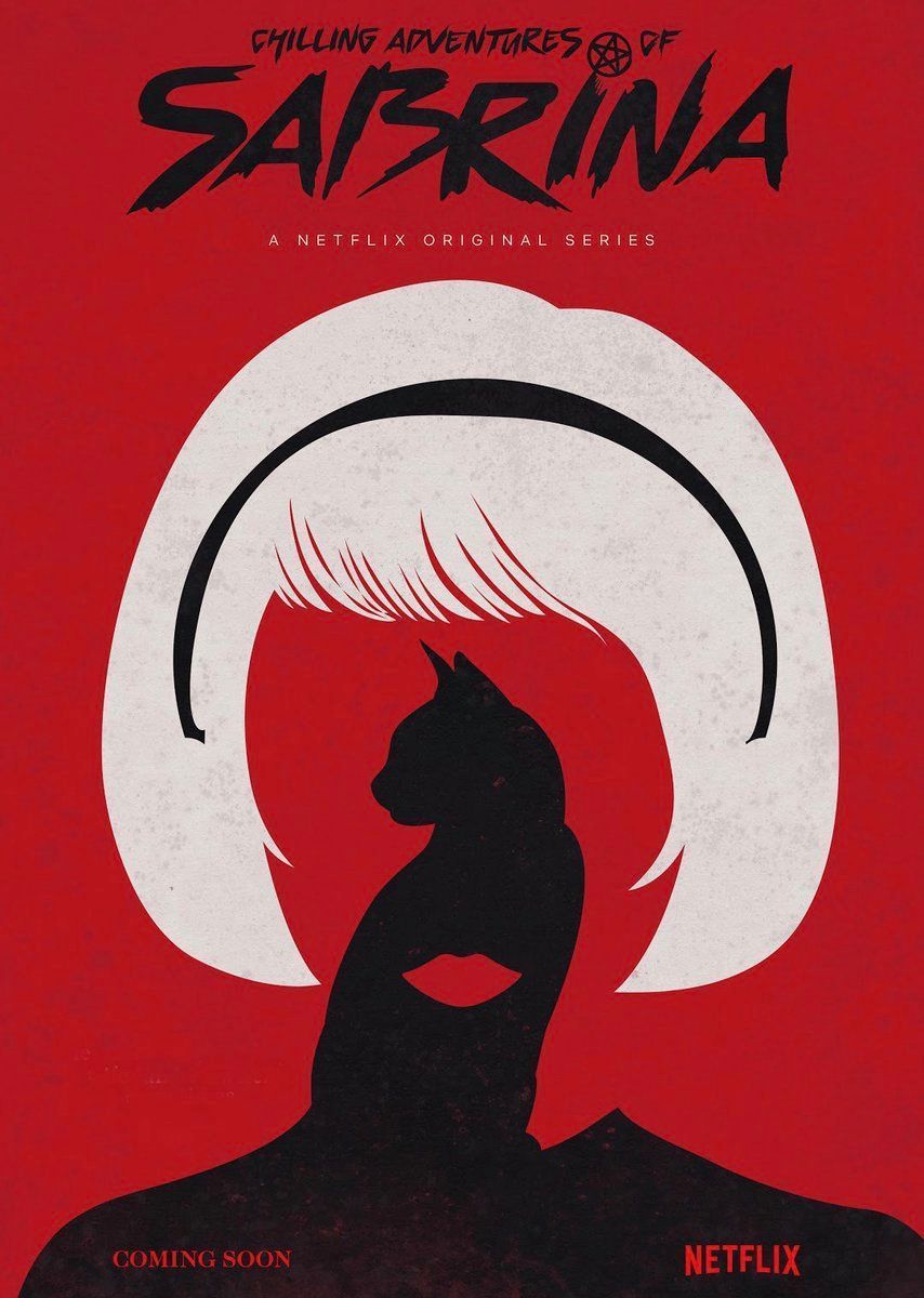 Le terrificanti avventure di Sabrina di Netflix evocano il poster della serie