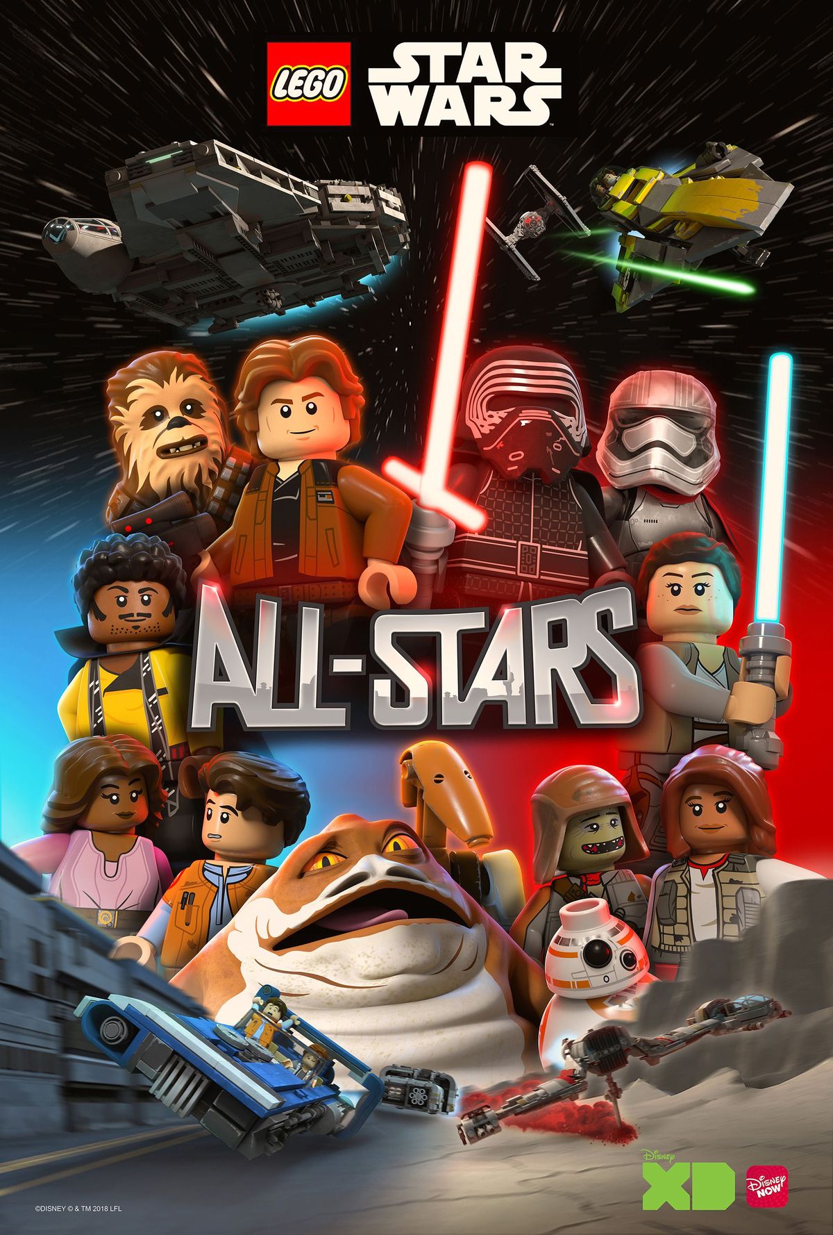 Nová LEGO Star Wars: All-Stars Animated Series, která překlenuje každou éru franšízy