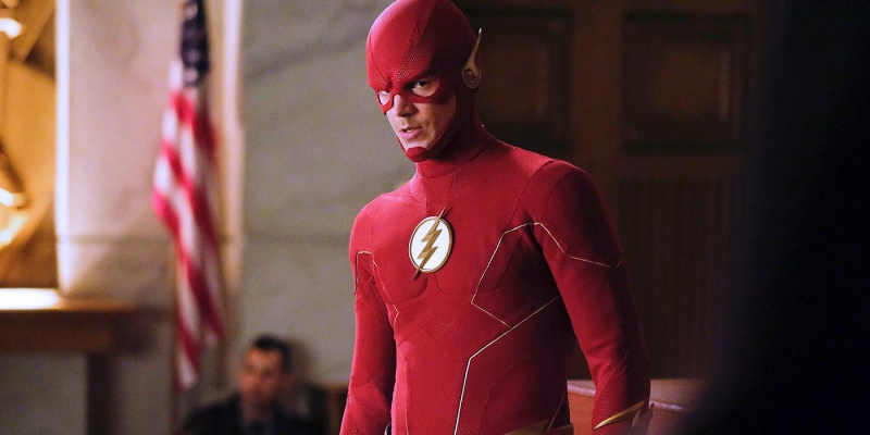  Grant Gustin als de Flash CW Warner Bros. Television