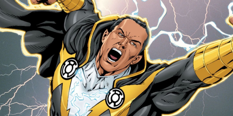   Black Adam slutter sig kortvarigt til Sinestro Corps