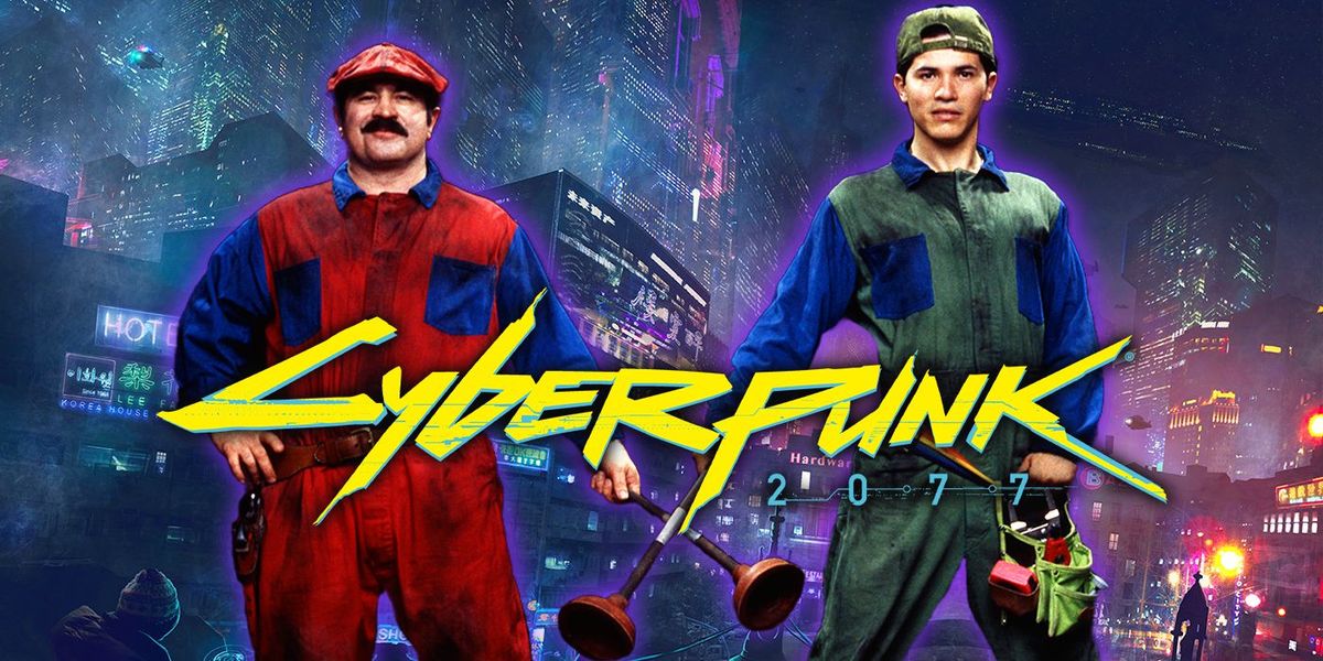 Ang Cyberpunk 2077 Trailer ay Mag-remade Sa Super Mario Bros. Movie Footage