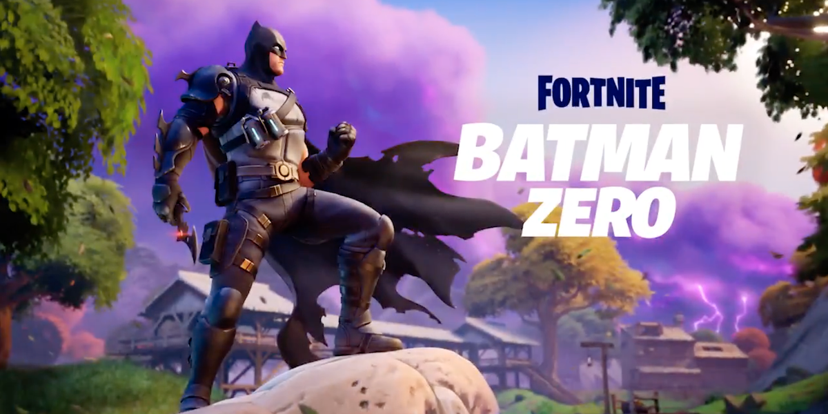 Fortnite představuje herní obchod Batman Zero Outfit