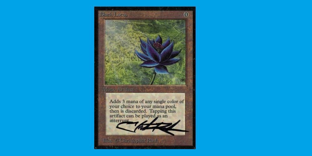 Magic: The Gathering - Voici combien de lotus noirs restent