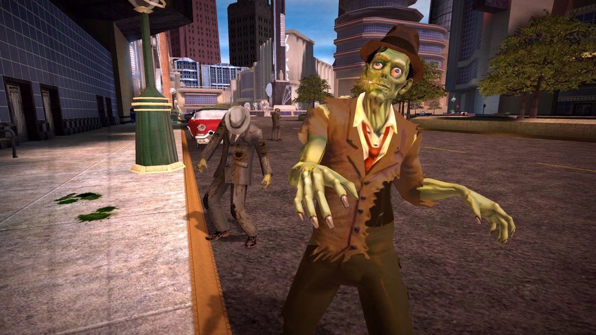 RECENZE: Stubbs the Zombie in Rebel without a Pulse Is a Quick and Easy Throwback