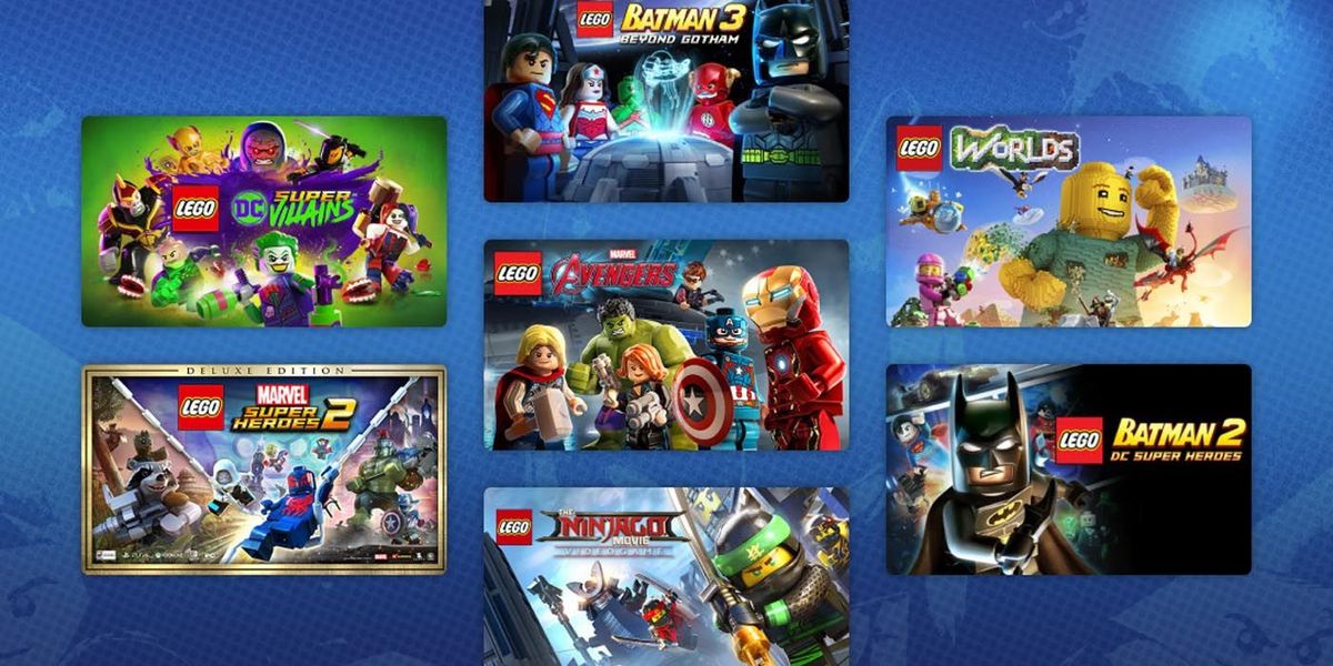 Sedm videohier LEGO je nyní na Humble Bundle