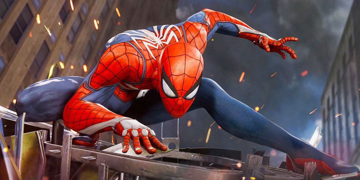 „Marvel“ žaidimas „Žmogus-voras“ PS4 žaidimas paėmė auksą