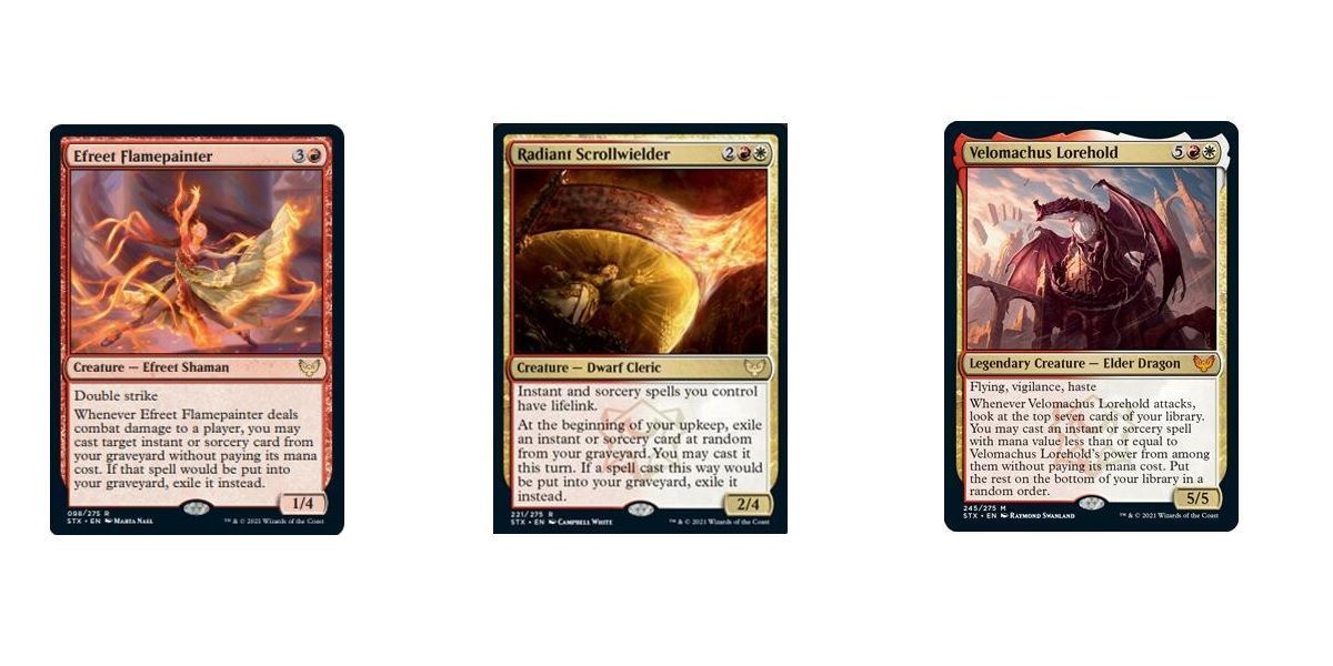 Magic: The Gathering - Strixhaven's Lorehold School Recklessly Loves Instants & Sorceries