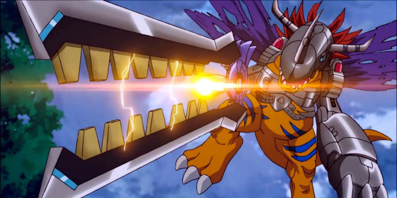  Digimon Adventure 28. sērija MetalGreymon