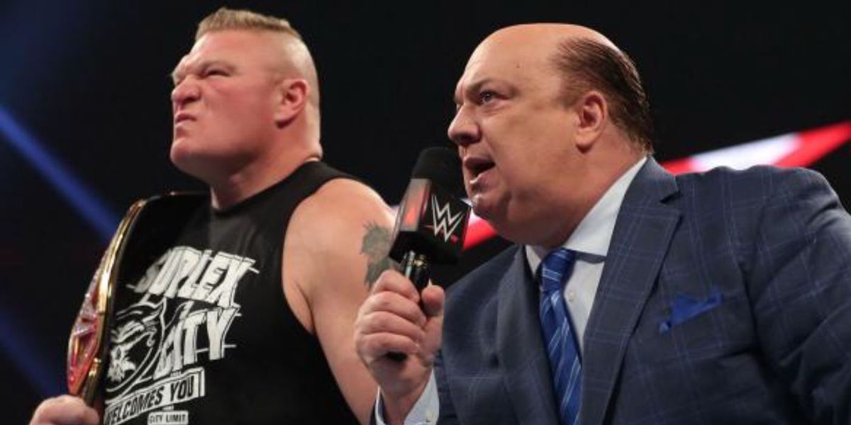 Kodėl Brockas Lesnaras metė savo WWE čempionatą Vince'ui McMahonui