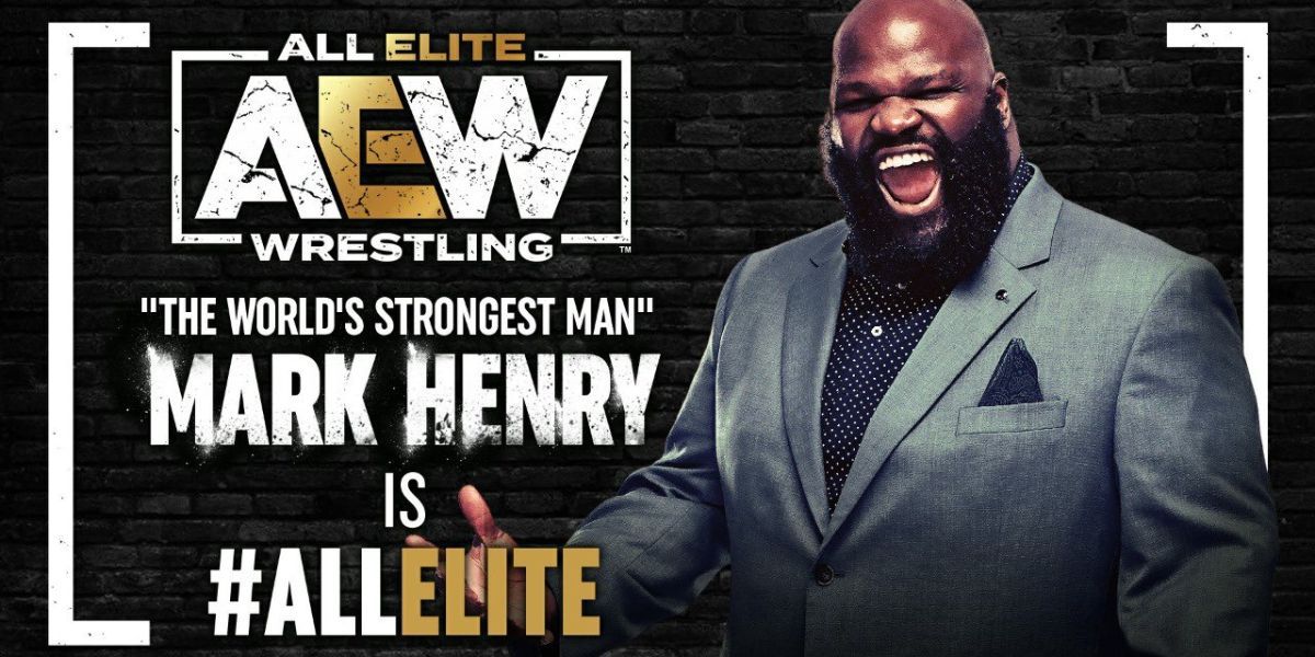 AEW märgib veel ühte WWE kuulsuste saali: Mark Henry on kõik eliit